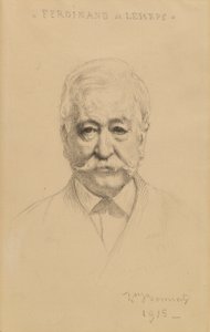 Ferdinand De Lesseps autorstwa Léon Bonnat