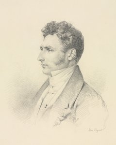 Portret dżentelmena autorstwa Léon Cogniet