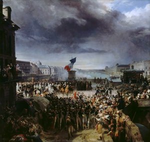 Gwardia Narodowa Paryża odchodzi do wojska, wrzesień 1792