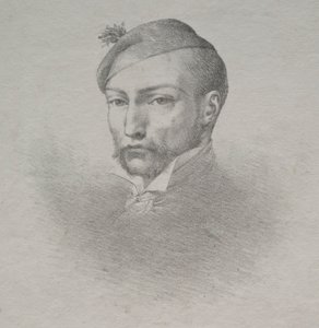 Teodor Gericault autorstwa Léon Cogniet