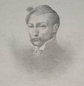 Théodore Géricault. autorstwa Léon Cogniet