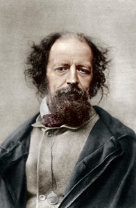 Alfred, Lord Tennyson, Poeta Laureat Wielkiej Brytanii, c1867.