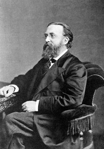 Justin McCarthy, irlandzki historyk, pisarz i polityk nacjonalistyczny, ok. 1905.
