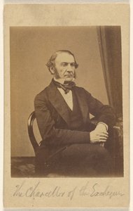[William Ewart Gladstone, kanclerz skarbu].