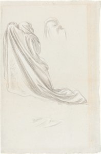 Studium dla „Mądrych i głupich panien” autorstwa Lord Leighton Frederic
