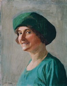 autoportret autorstwa Lore Scheid