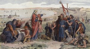 Thyra Dannebod zamawia budynek Danevirke