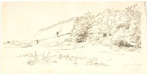 Dom wiejski. Holmstrup autorstwa Lorenz Frølich