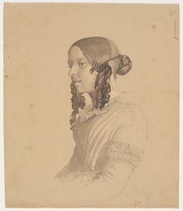 Portret kobiety (Helene v. Germadt) autorstwa Lorenz Frølich