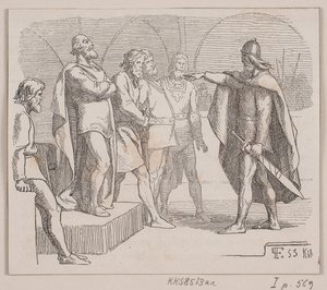Ilustracja do „Państwa Środka i Stanu Rozpadu” autorstwa Lorenz Frølich