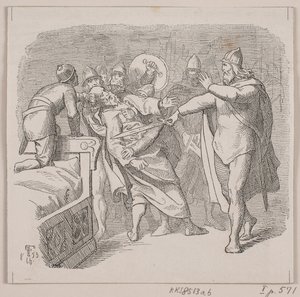 Ilustracja do „Państwa Środka i Stanu Rozpadu” autorstwa Lorenz Frølich