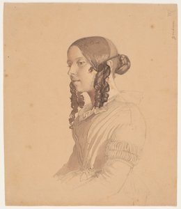 Portret kobiety (Helene v. Germadt) autorstwa Lorenz Frølich