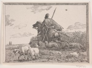 Ilustracja do wiersza Adama Oehlenschlägera „Dwie wieże kościelne” autorstwa Lorenz Frølich