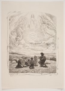 Ilustracja do „Modlitwy Pańskiej” autorstwa Lorenz Frølich