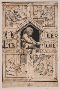Ole Lukøje autorstwa Lorenz Frølich