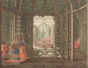 Gabinet Zielonej Królowej”, w: Tooneel Der Voornaamste Nederlands Huizen, En Lust Hove..., b.d.