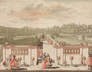 Het Groote Doolhof”, w: Tooneel Der Voornaamste Nederlands Huizen, En Lust Hoven, Naar T ..., n.d..