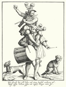 Perkusista i Fifer (grafika)