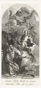 Św. Joachim i Anna z Bogiem Ojcem i Dziewicą Św. Anna i Joachim z Maryją i Bogiem Ojcem