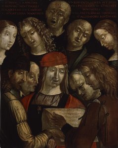 Rodzina Bentivoglio autorstwa Lorenzo Costa