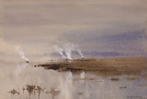 Szkic na Potomaku, 1883. autorstwa Lorenzo J. Hatch