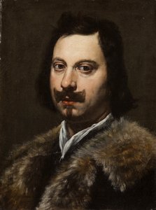 Portret Evangelisty Torricellego autorstwa Lorenzo Lippi