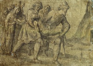 Chrystus zaniesiony do grobu, autorstwa Lorenzo Lotto