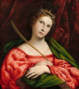 Święta Katarzyna autorstwa Lorenzo Lotto