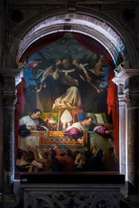 Darowizna św. Antonina autorstwa Lorenzo Lotto