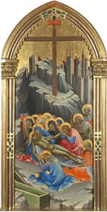 Opłakiwanie Chrystusa autorstwa Lorenzo Monaco