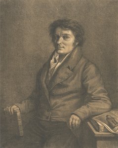Aloys Senefelder (portret po) autorstwa Lorenzo Quaglio