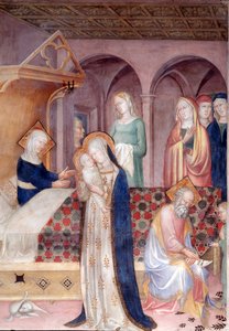 Narodziny św. Jana Chrzciciela (Fresco