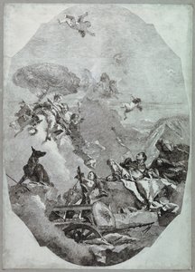 Triumf Marsa autorstwa Lorenzo Tiepolo