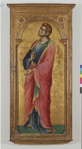 Św. Jan Ewangelista, 1355-57 autorstwa Lorenzo Veneziano