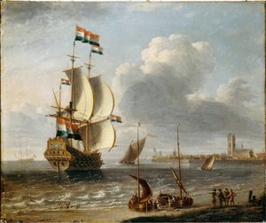 Holenderski wschodnioindyjski off Hoorn