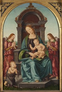 Madonna z Dzieciątkiem, małym św. Janem i aniołami