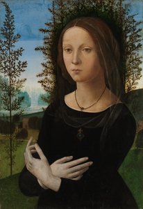 Portret młodej kobiety, ca. 1490-1500.