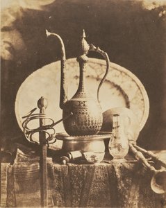 [Martwa natura z wazą i mieczem] autorstwa Louis-Rémy Robert