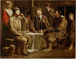 Chłopski posiłek ... autorstwa Louis (attr. to) Le Nain