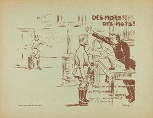 Słowa! Słowa!, 1896. autorstwa Louis Abel Truchet