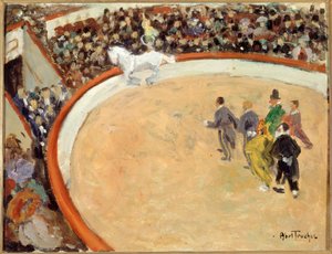 Francuski: Le cirque Médrano, boulevard Rochechouard autorstwa Louis Abel Truchet