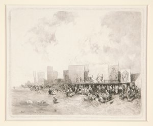 Jarmark Wiejski autorstwa Louis Adolphe Hervier