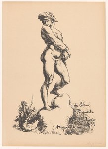 Georges Picquart i smok autorstwa Louis Anquetin