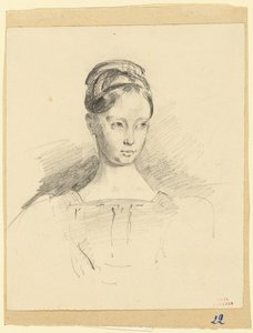 Celeste Richomme autorstwa Louis Antoine Leon Riesener