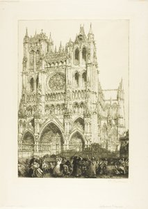Katedra w Amiens autorstwa Louis Auguste Lepère
