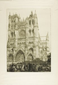 Katedra w Amiens autorstwa Louis Auguste Lepère