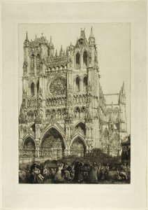 Katedra w Amiens autorstwa Louis Auguste Lepère