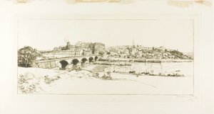 Angers: Widok panoramiczny