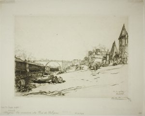 Angers: Dom Króla Polski autorstwa Louis Auguste Lepère