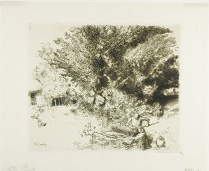 Przy studni autorstwa Louis Auguste Lepère